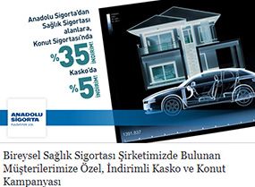 Anadolu Sigorta'da Kampanya